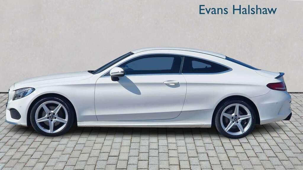 Mercedes-Benz C Class C200 Amg Line 9G-tronic 2017 WA67SOC White #3