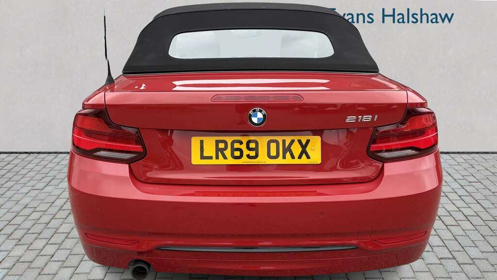 BMW 2 Series 218I Sport Nav 2019 Red