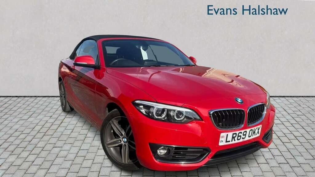 BMW 2 Series 218I Sport Nav 2019 Red