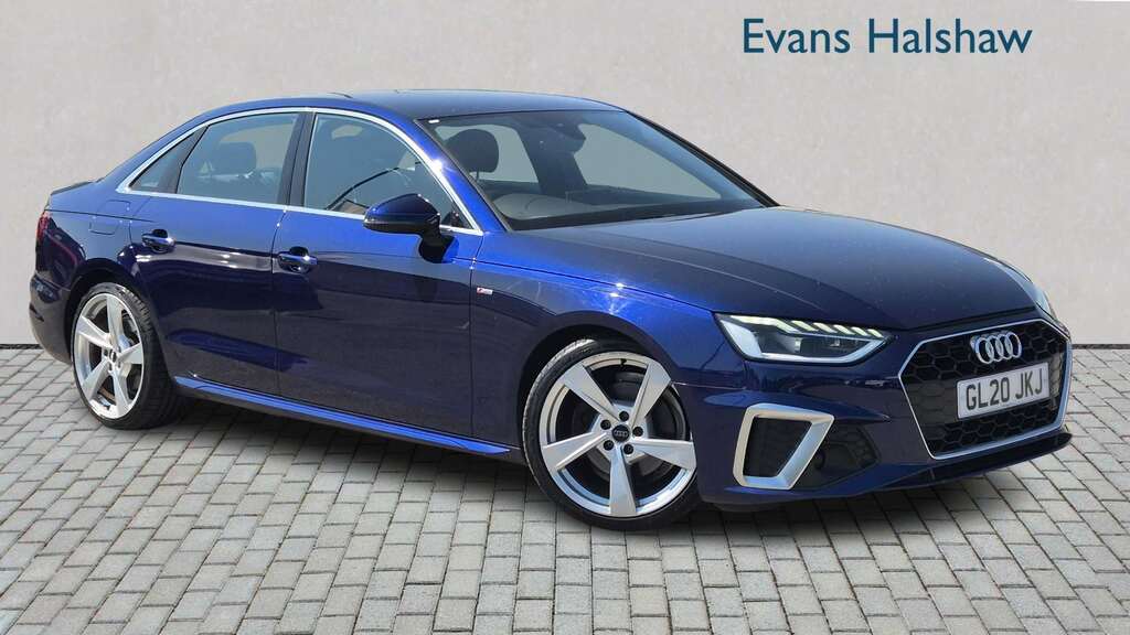 Audi A4 40 Tfsi S Line S Tronic 2020 Blue