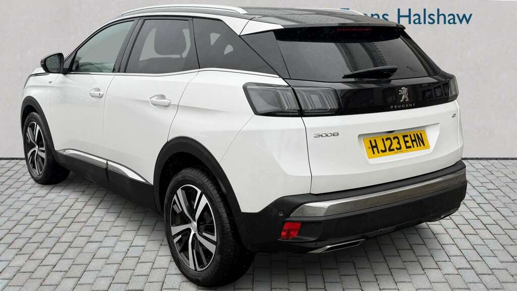 Peugeot 3008 1.2 Puretech Gt Eat8 2023 HJ23EHN White #5