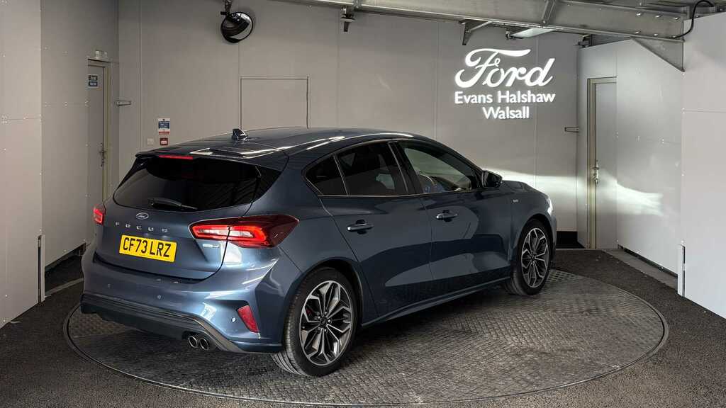 Ford Focus 1.0 Ecoboost Hybrid Mhev St-line X 2023 CF73LRZ Blue #4
