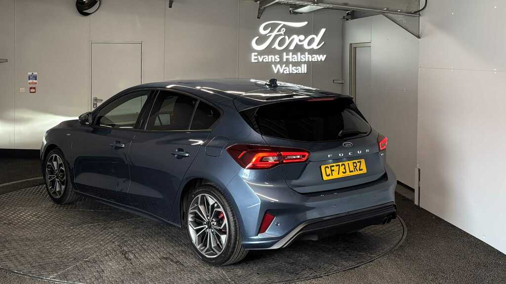 Ford Focus 1.0 Ecoboost Hybrid Mhev St-line X 2023 CF73LRZ Blue #6