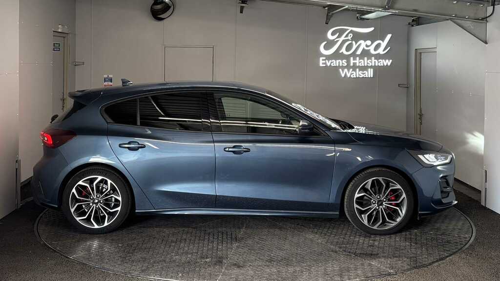 Ford Focus 1.0 Ecoboost Hybrid Mhev St-line X 2023 CF73LRZ Blue #3