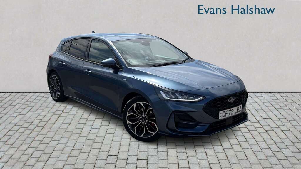 Ford Focus 1.0 Ecoboost Hybrid Mhev St-line X 2023 Blue