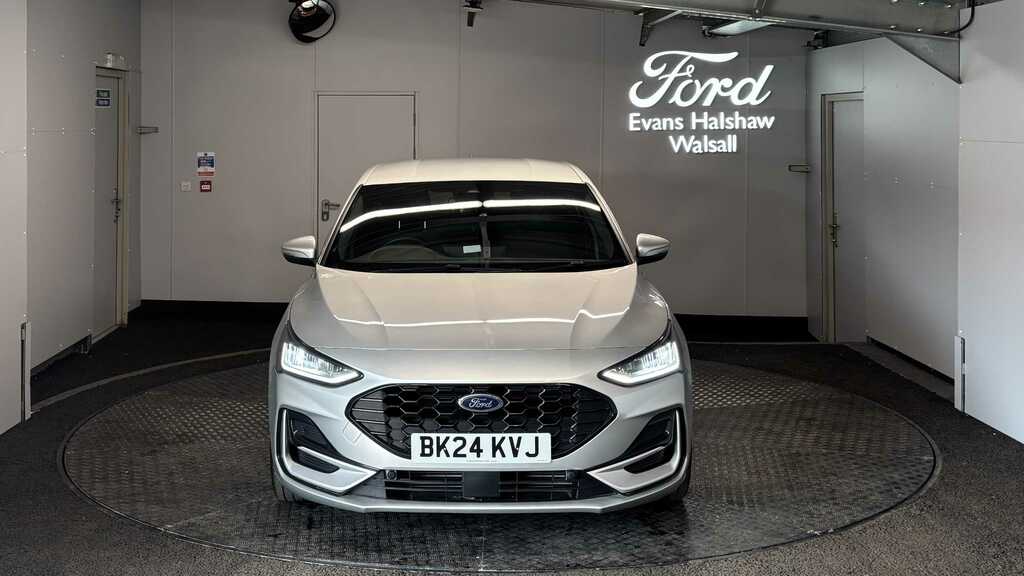 Ford Focus 1.0 Ecoboost Hybrid Mhev St-line X 2024 BK24KVJ Silver #2