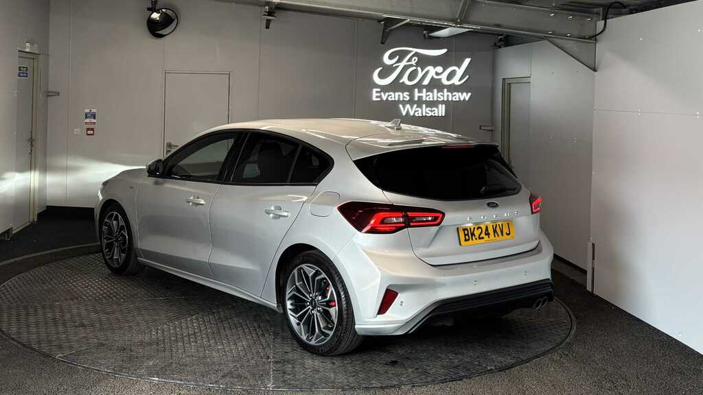 Ford Focus 1.0 Ecoboost Hybrid Mhev St-line X 2024 BK24KVJ Silver #6