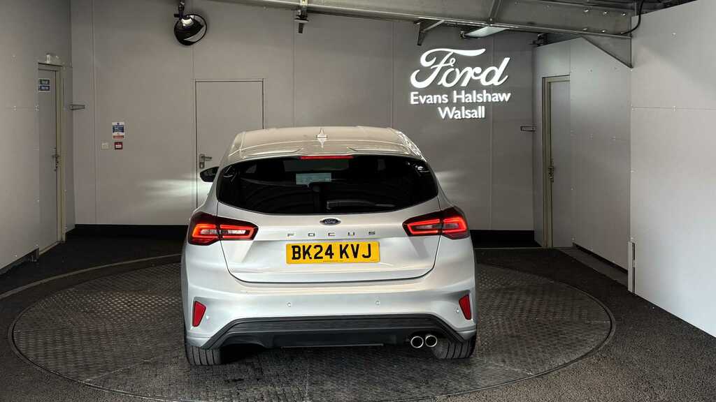 Ford Focus 1.0 Ecoboost Hybrid Mhev St-line X 2024 BK24KVJ Silver #5