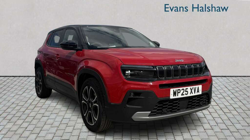Jeep Avenger 1.2 Summit 2025 Red