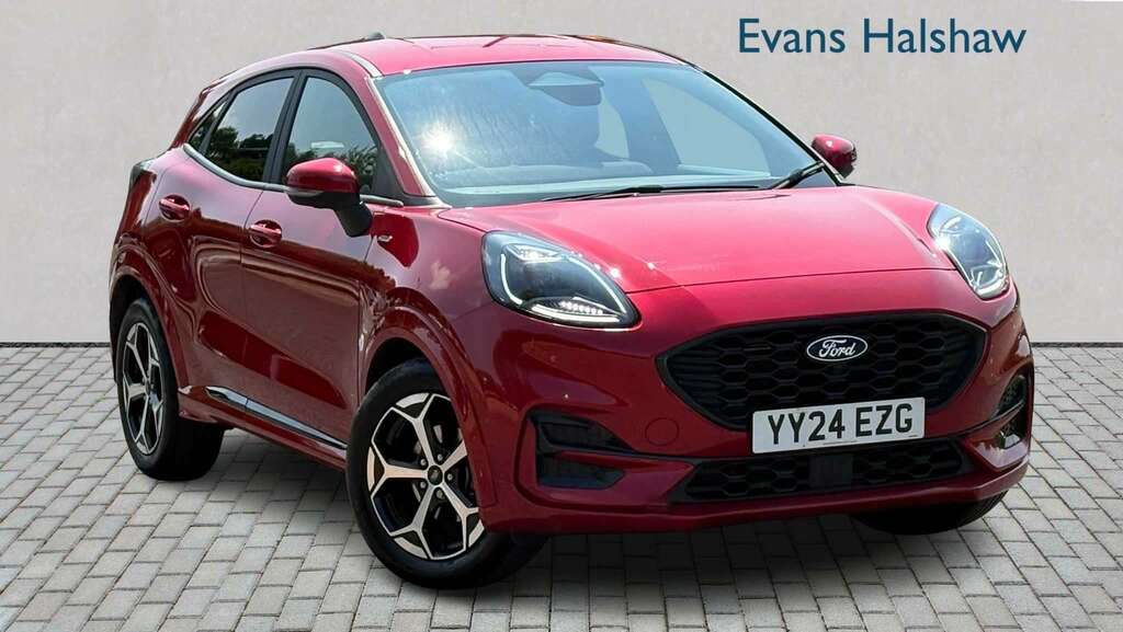 Ford Puma 1.0 Ecoboost Hybrid Mhev St-line 2024 Red