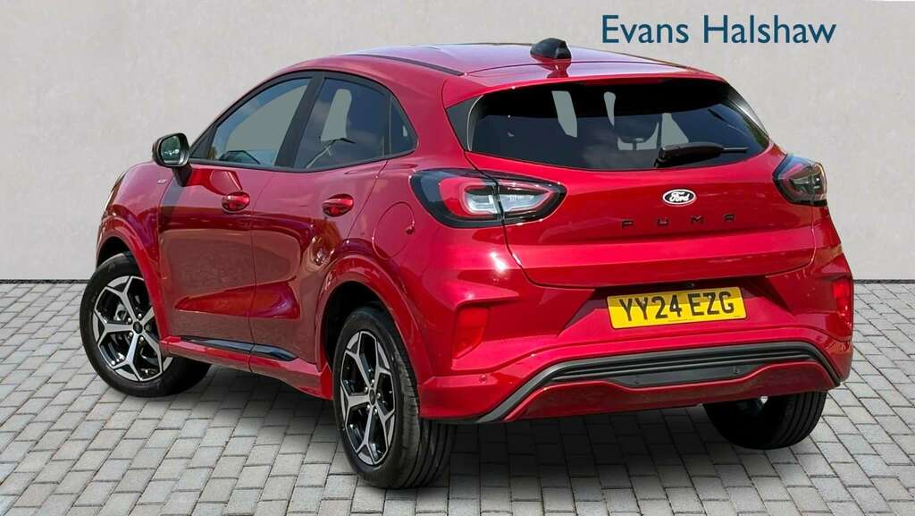Ford Puma 1.0 Ecoboost Hybrid Mhev St-line 2024 YY24EZG Red #2