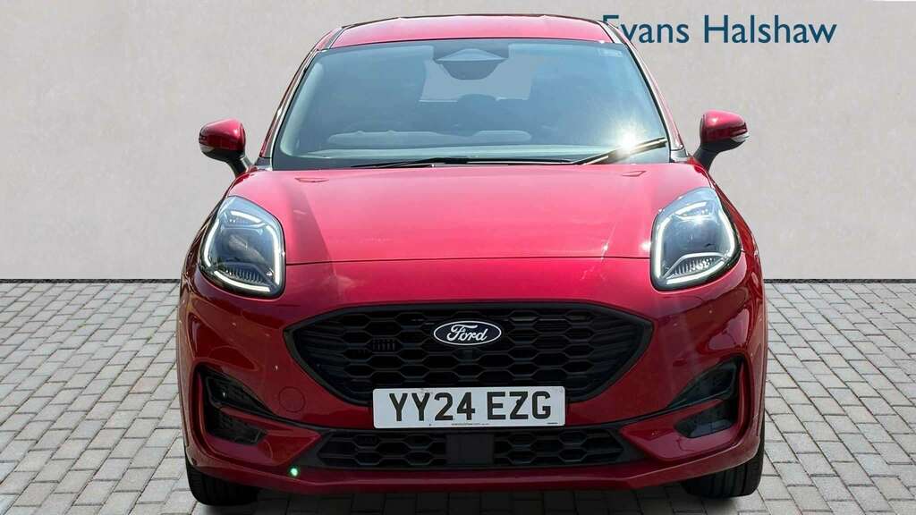 Ford Puma 1.0 Ecoboost Hybrid Mhev St-line 2024 YY24EZG Red #3