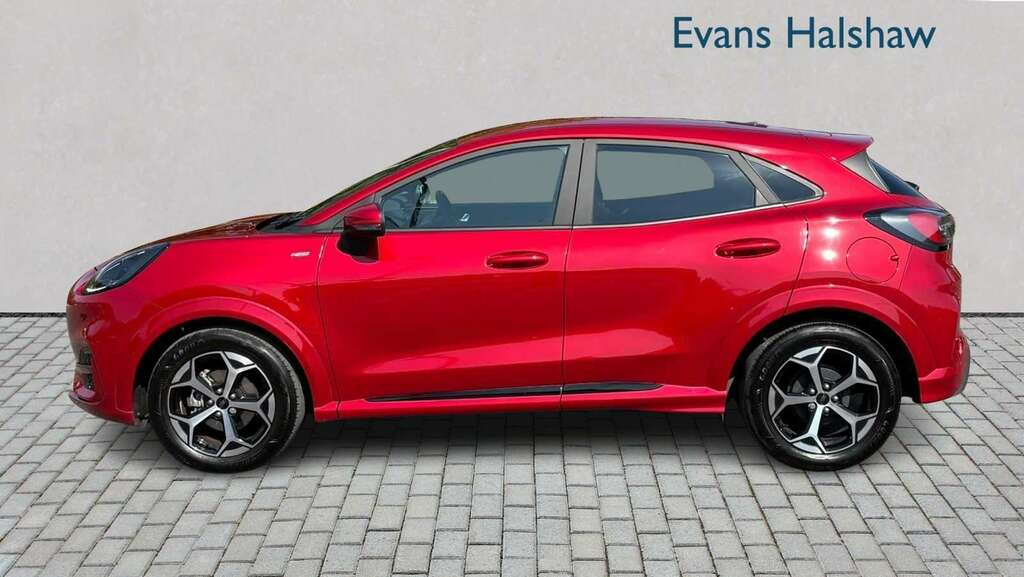 Ford Puma 1.0 Ecoboost Hybrid Mhev St-line 2024 YY24EZG Red #6