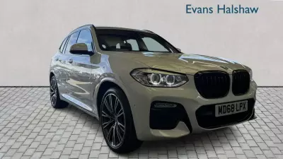 BMW X3 2.0 20D M Sport Suv Xdrive Euro 6 Black #1