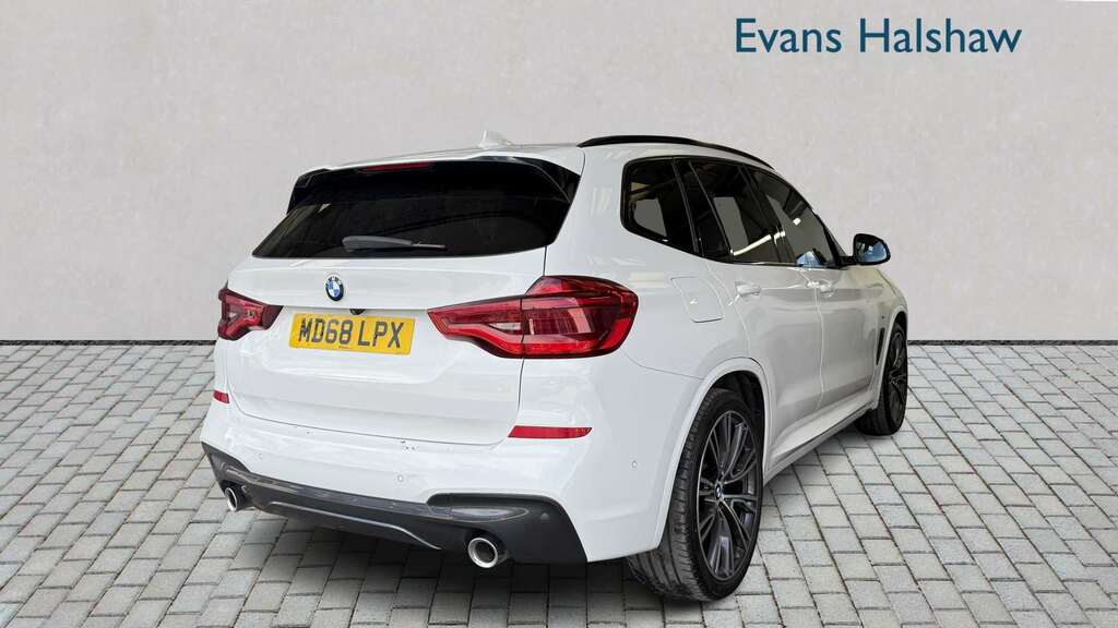 BMW X3 Xdrive20d M Sport Step 2019 White #5