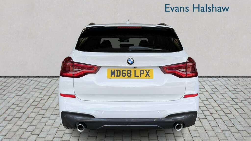 BMW X3 Xdrive20d M Sport Step 2019 White #6