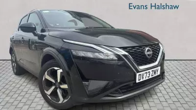 Nissan Qashqai 1.3 Dig-t Mh 158 Tekna Black #1