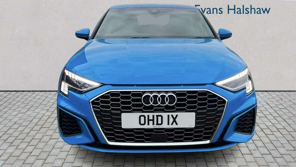 Audi A3 35 Tfsi S Line S Tronic 2020 RJ70FNM Blue #6