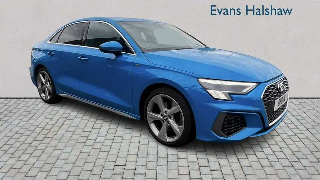 Audi A3 35 Tfsi S Line S Tronic 2020 RJ70FNM Blue