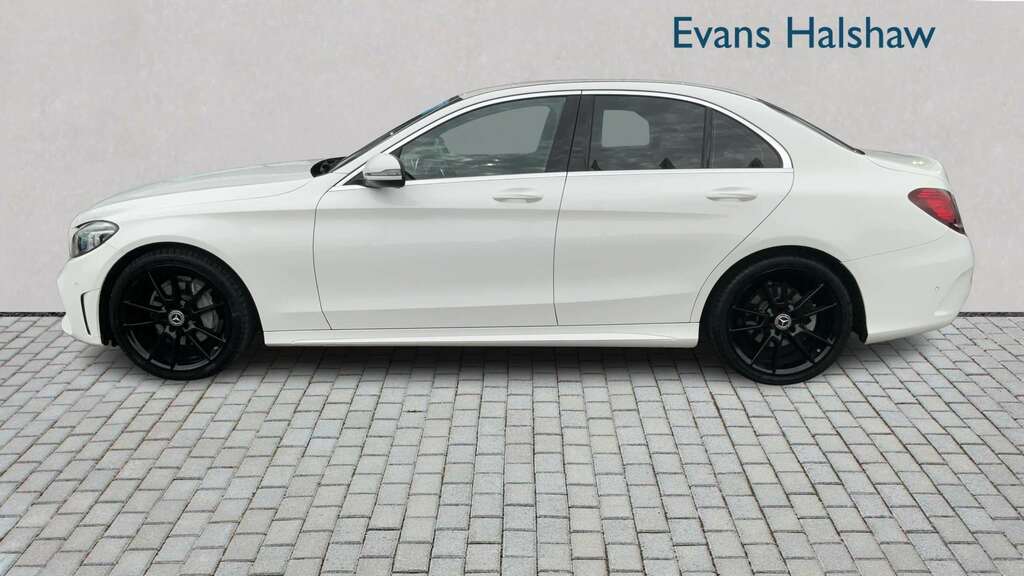 Mercedes-Benz C Class 2.0 C220d Amg Line Saloon G-tronic Eur Blue #2