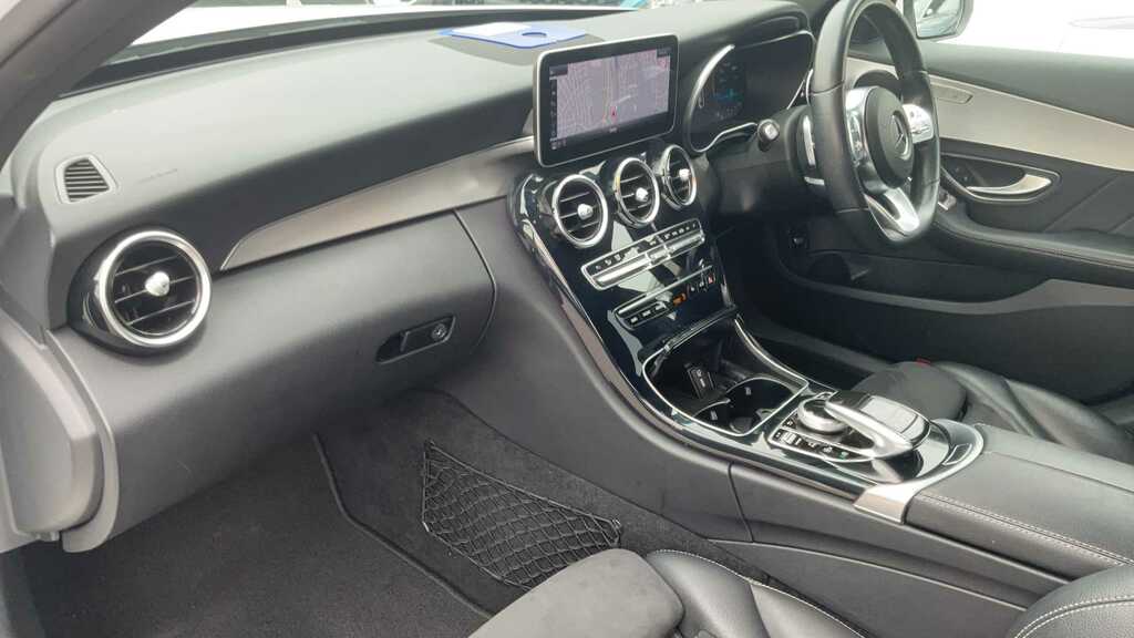 Mercedes-Benz C Class 2.0 C220d Amg Line Saloon G-tronic Eur Blue #11