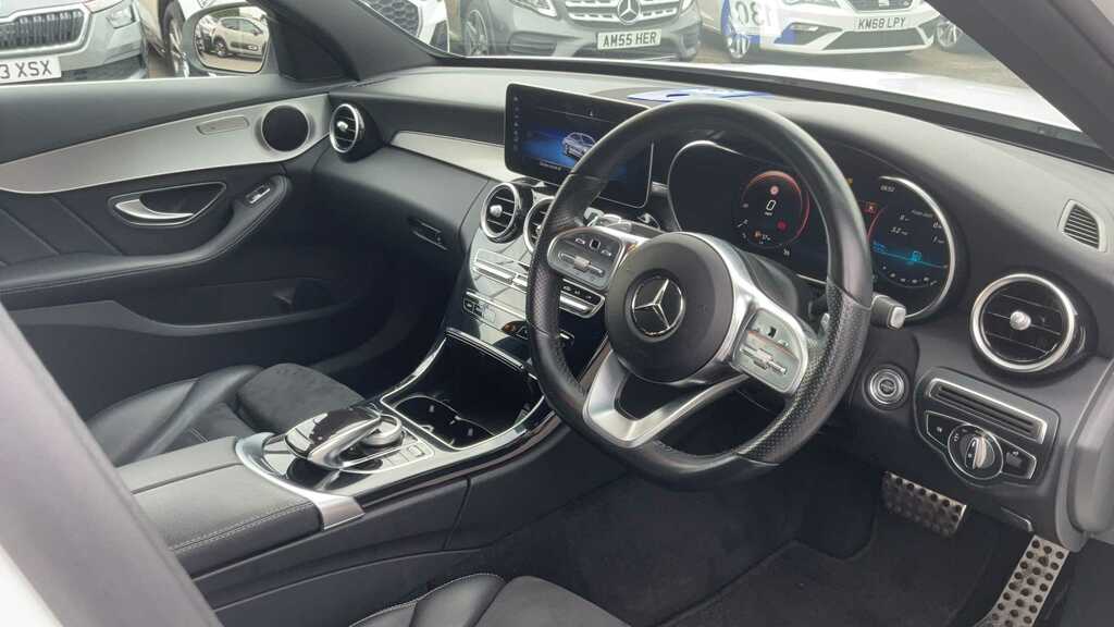 Mercedes-Benz C Class 2.0 C220d Amg Line Saloon G-tronic Eur Blue #7