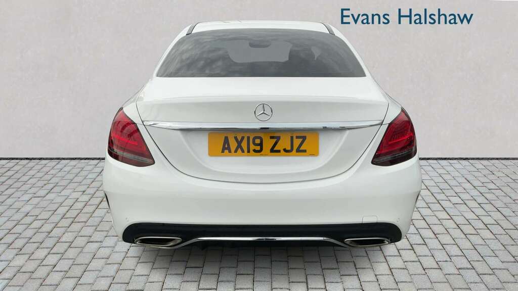 Mercedes-Benz C Class 2.0 C220d Amg Line Saloon G-tronic Eur Blue #4