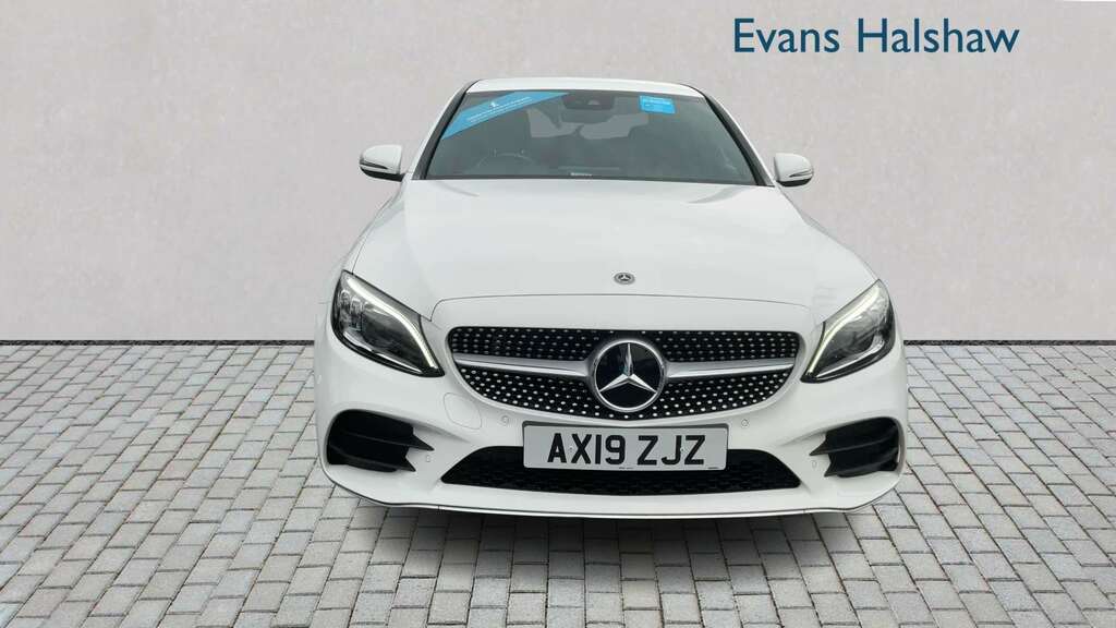 Mercedes-Benz C Class 2.0 C220d Amg Line Saloon G-tronic Eur Blue #3