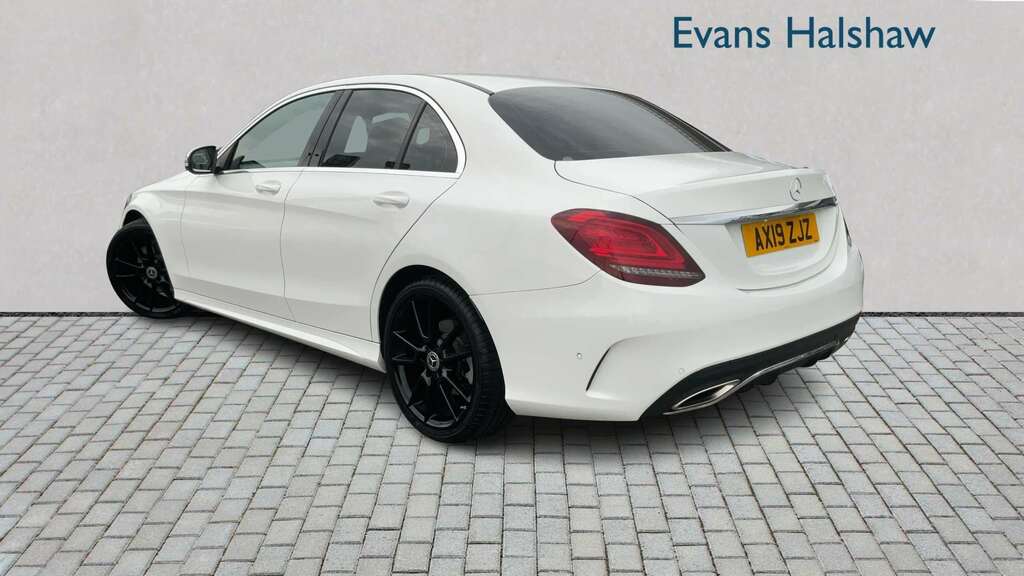 Mercedes-Benz C Class 2.0 C220d Amg Line Saloon G-tronic Eur Blue #1