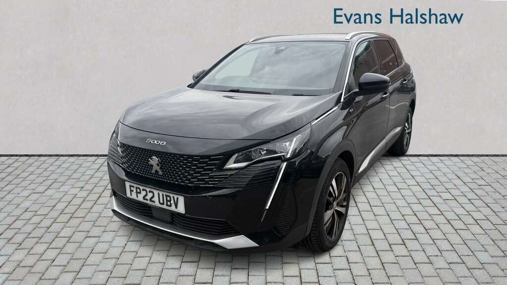 Peugeot 5008 1.5 Bluehdi Gt Eat8 2022 Black