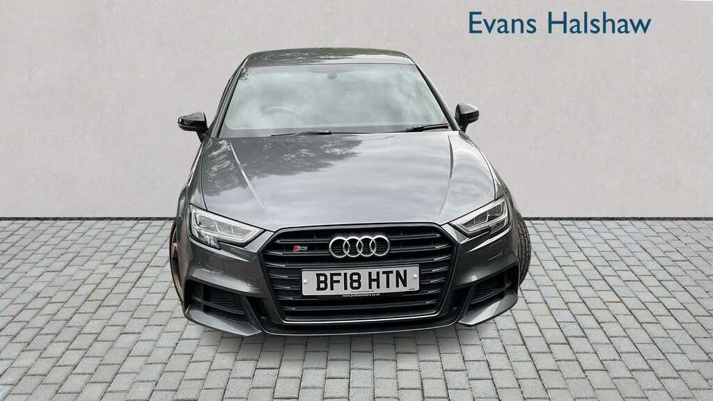 Audi A3 S3 Tfsi Quattro Black Edition S Tronic 2018 BF18HTN Grey #2