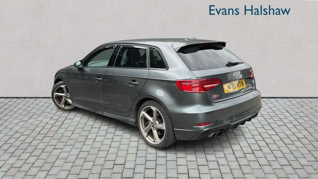 Audi A3 S3 Tfsi Quattro Black Edition S Tronic 2018 BF18HTN Grey #4