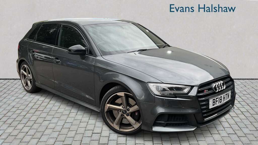 Audi A3 S3 Tfsi Quattro Black Edition S Tronic 2018 Grey