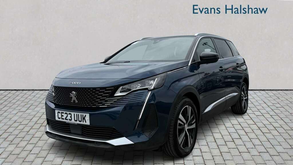 Peugeot 5008 1.5 Bluehdi Gt Eat8 2023 Blue #3