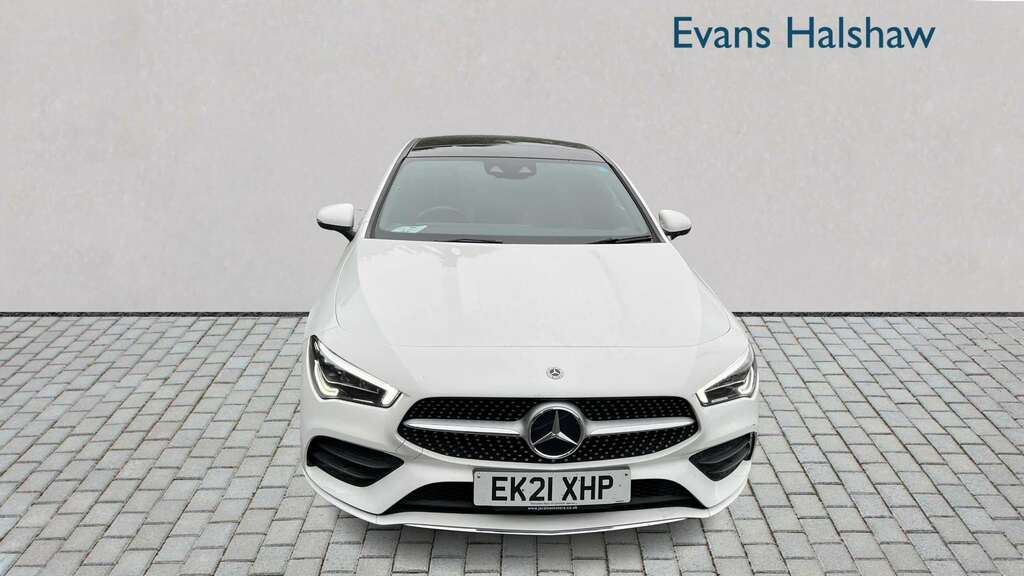 Mercedes-Benz CLA Class 1.3 Cla180 Amg Line Shooting Brake 7G-d White #2
