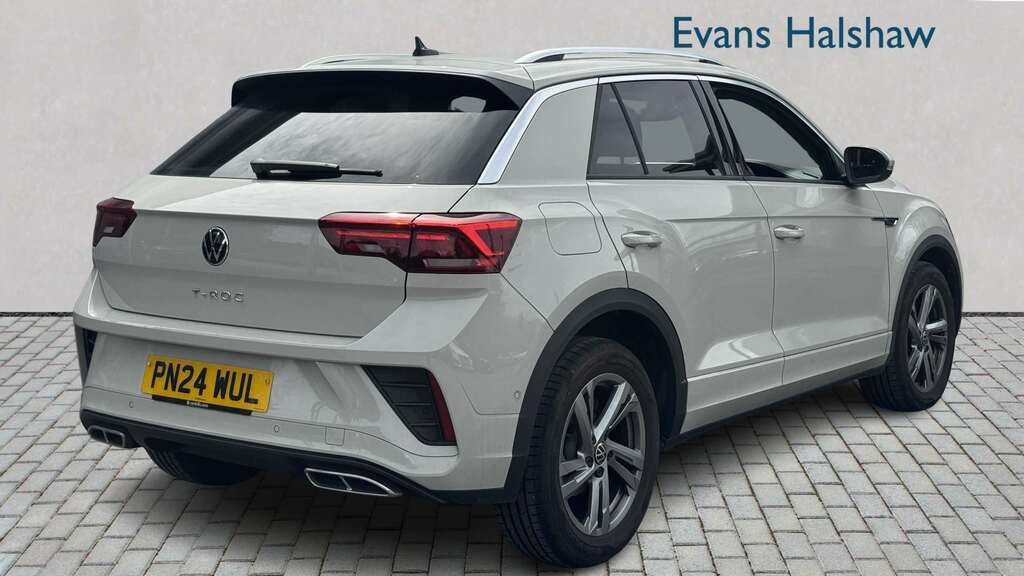 Volkswagen T-Roc Style 2.0 Tsi 4Motion 190Ps 7-Speed Dsg White #2