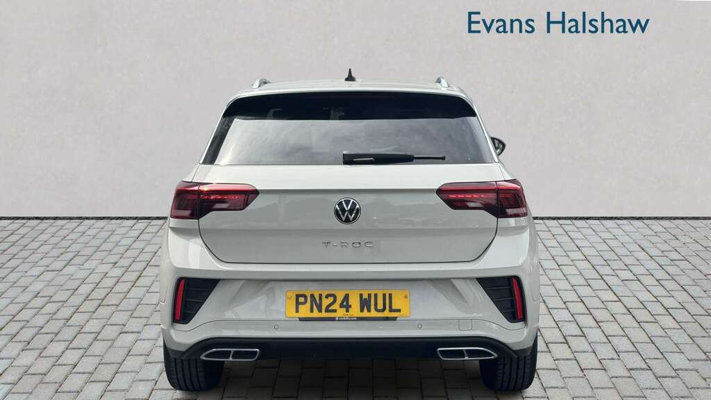 Volkswagen T-Roc Style 2.0 Tsi 4Motion 190Ps 7-Speed Dsg White #4