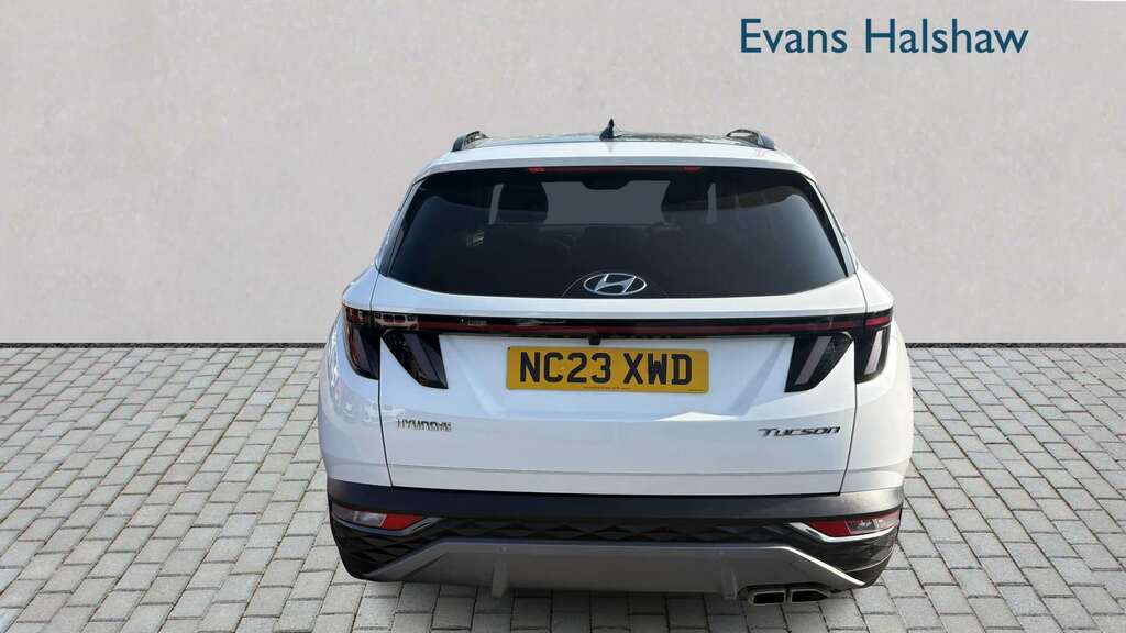 Hyundai Tucson 1.6 Tgdi 48V Mhd Ultimate 2Wd Dct 2023 NC23XWD White #3
