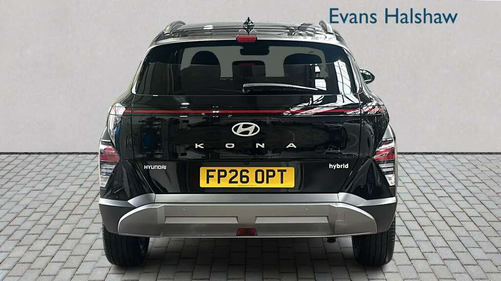 Hyundai Kona 1.6 Hybrid 138 Ultimate Dct 2026 Black #4
