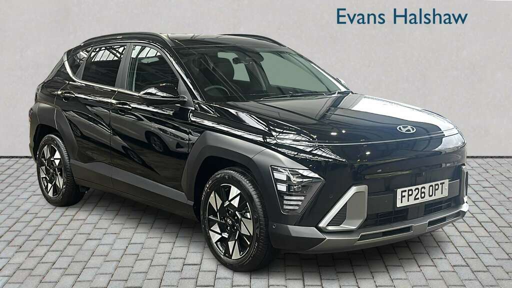Hyundai Kona 1.6 Hybrid 138 Ultimate Dct 2026 Black