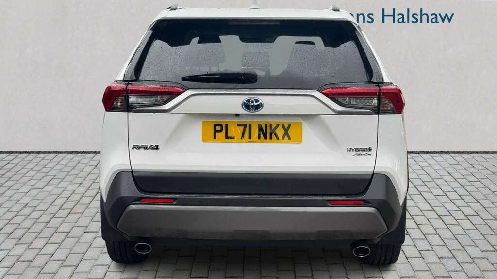 Toyota Rav 4 2.5 Vvt-i Hybrid Excel Cvt 2021 White #4