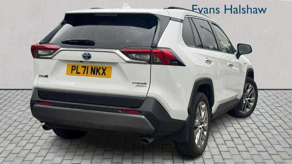 Toyota Rav 4 2.5 Vvt-i Hybrid Excel Cvt 2021 White #2
