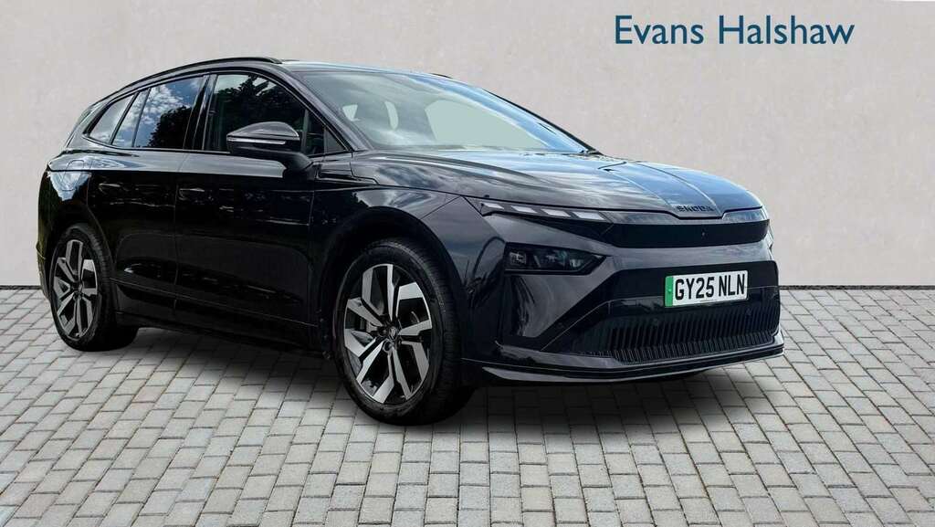 Skoda ENYAQ 210Kw 85X Sportline 82Kwh 4X4 2025 Black #2