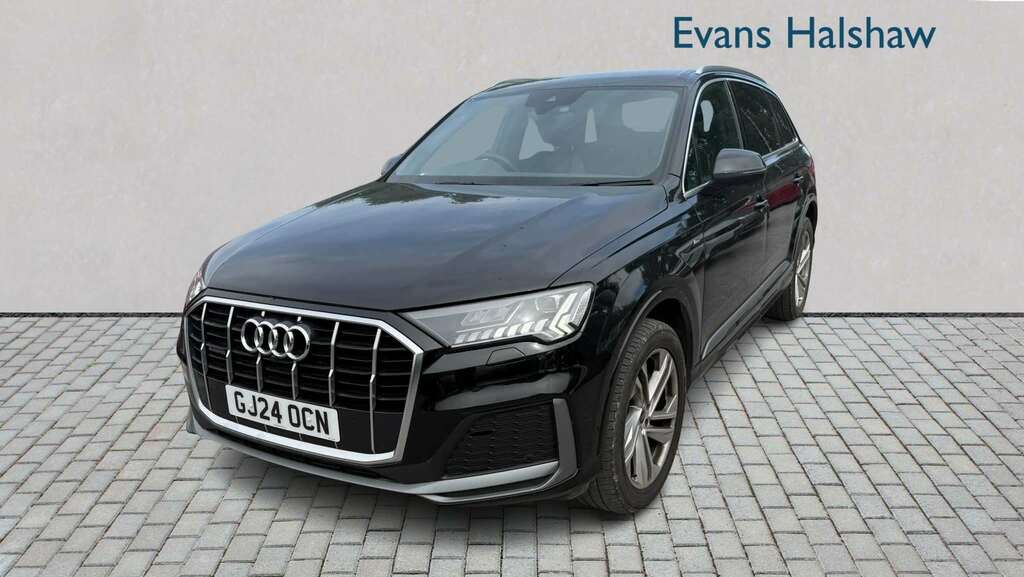 Audi Q7 45 Tdi Quattro S Line Tiptronic 2024 Black #2