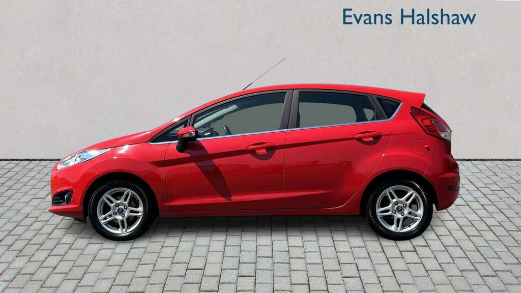 Ford Fiesta 1.25 Zetec Hatchback Euro 5 82 Red #3