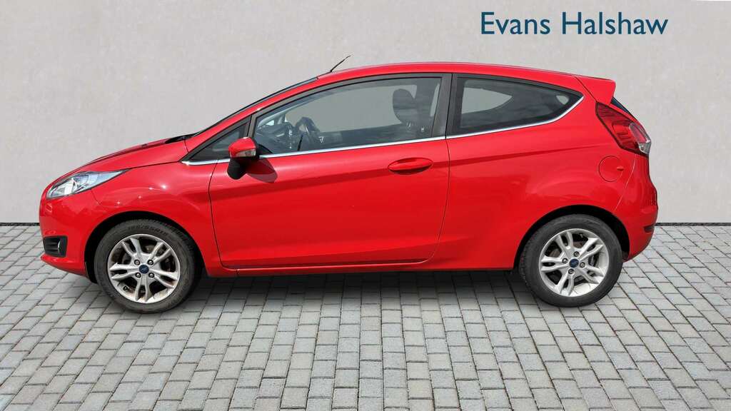 Ford Fiesta 1.25 82 Zetec 2015 Red #4