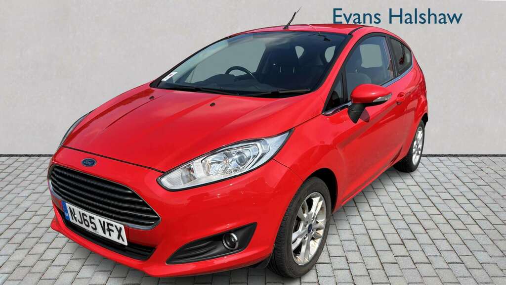 Ford Fiesta 1.25 82 Zetec 2015 Red #3