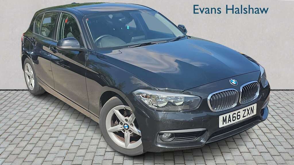 BMW 1 Series 116D Efficientdynamics Plus 2016 Black
