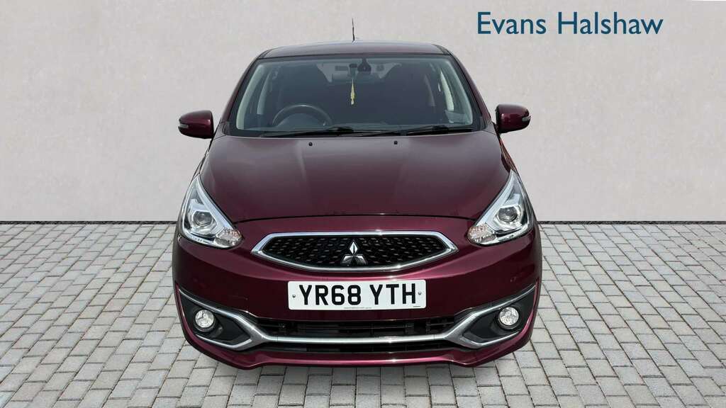 Mitsubishi Mirage 1.2 Juro 2018 YR68YTH Purple #2