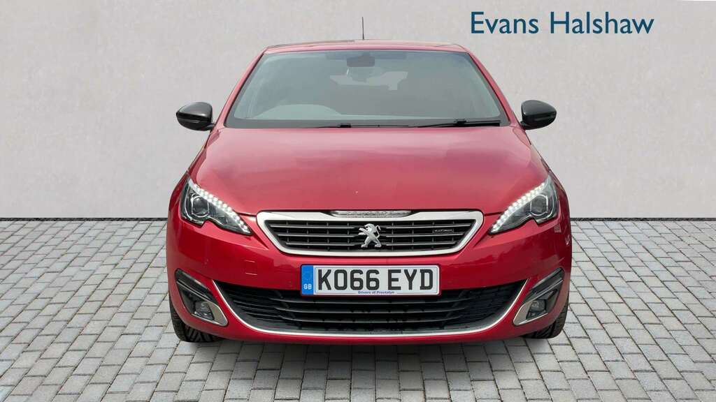 Peugeot 308 1.6 Bluehdi 120 Gt Line 2017 Red #4
